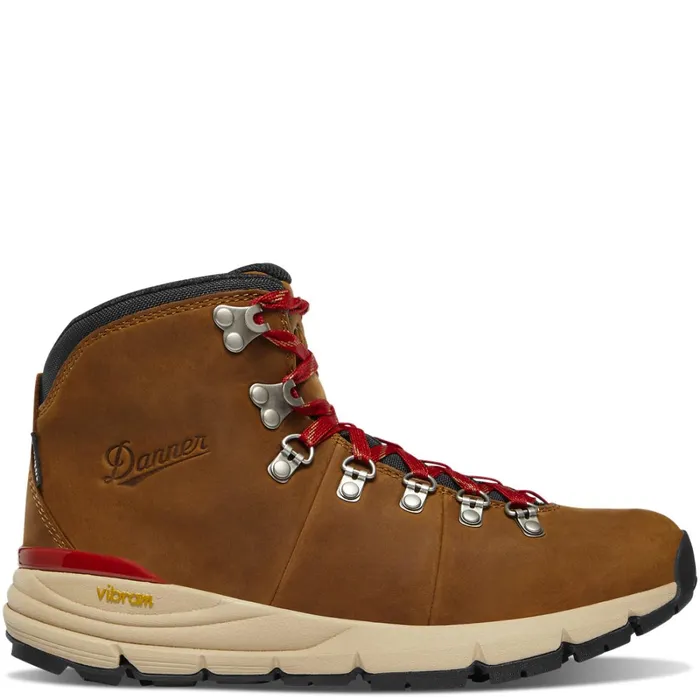 Danner Boots Mountain 600 Leaf GTX Grizzly Brownrhodo Red 8211 Women