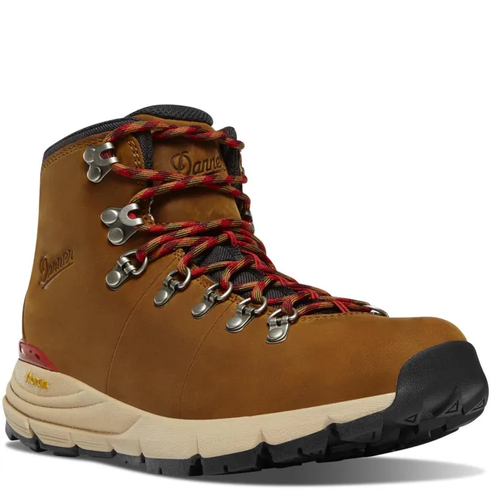 Danner Boots Mountain 600 Leaf GTX Grizzly Brownrhodo Red 8211 Women