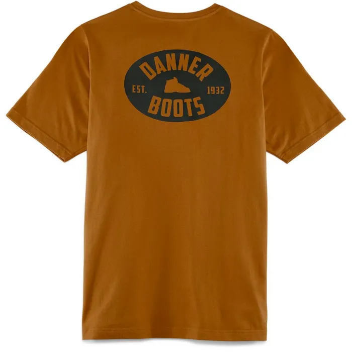 Danner Shirts Danner 1932 Tee Mustard 8211 Men Danner Shirts Danner 1932 Tee Mustard 8211 Men