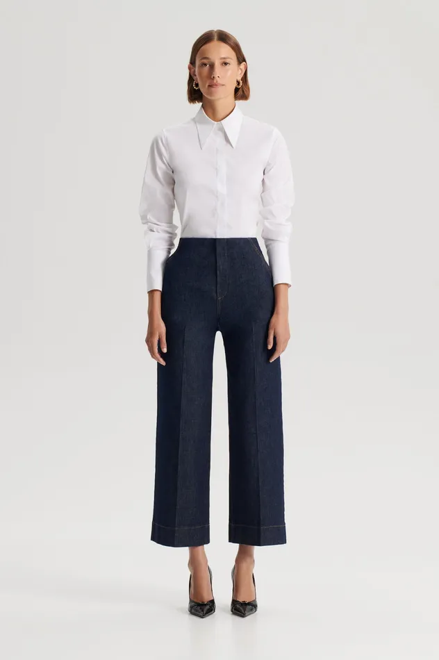 Denim Women DENIM CROPPED JEAN INDIGOB Scanlan Theodore