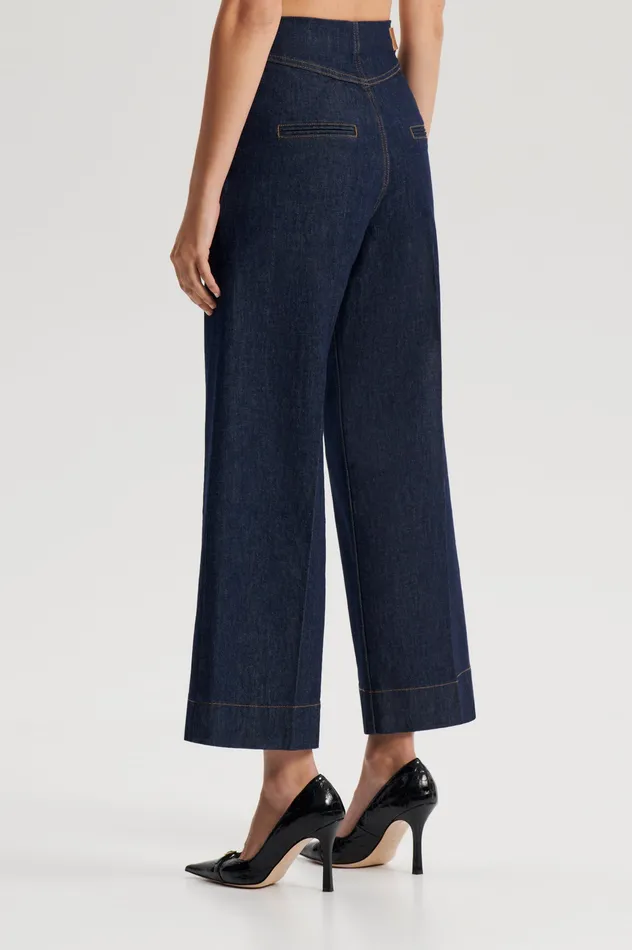 Denim Women DENIM CROPPED JEAN INDIGOB Scanlan Theodore Denim Women DENIM CROPPED JEAN INDIGOB Scanlan Theodore