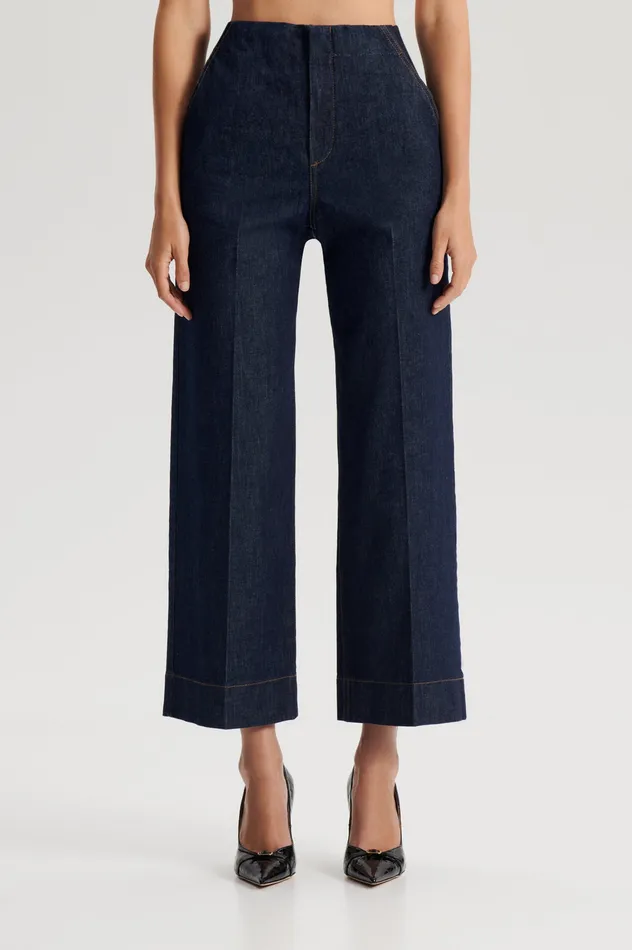 Denim Women DENIM CROPPED JEAN INDIGOB Scanlan Theodore Denim Women DENIM CROPPED JEAN INDIGOB Scanlan Theodore