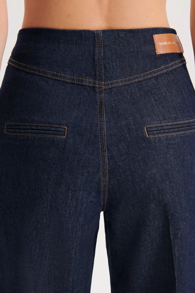 Denim Women DENIM CROPPED JEAN INDIGOB Scanlan Theodore Denim Women DENIM CROPPED JEAN INDIGOB Scanlan Theodore