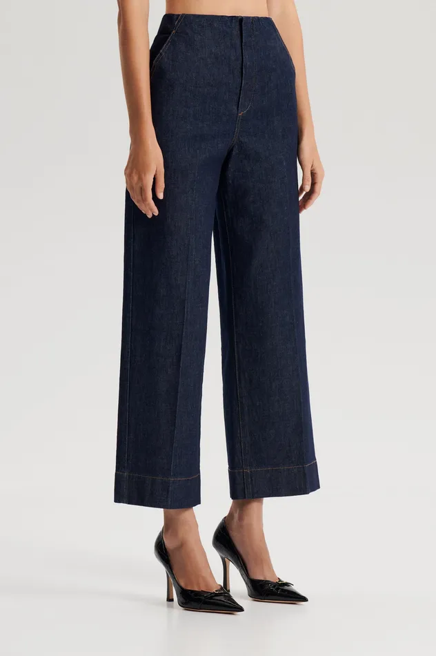 Denim Women DENIM CROPPED JEAN INDIGOB Scanlan Theodore Denim Women DENIM CROPPED JEAN INDIGOB Scanlan Theodore