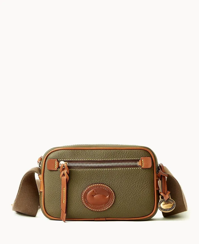Dooney and Bourke Crossbodies All Weather Leather 30 Camera Crossbody 20 Green 8211 WomenMen Dooney and Bourke Crossbodies All Weather Leather 30 Camera Crossbody 20 Green 8211 WomenMen