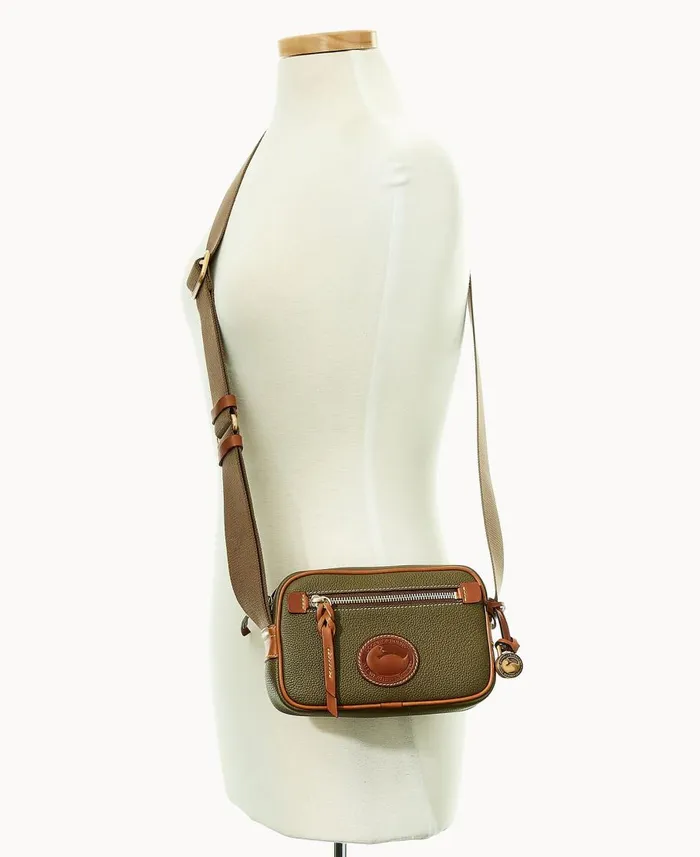 Dooney and Bourke Crossbodies All Weather Leather 30 Camera Crossbody 20 Green 8211 WomenMen Dooney and Bourke Crossbodies All Weather Leather 30 Camera Crossbody 20 Green 8211 WomenMen