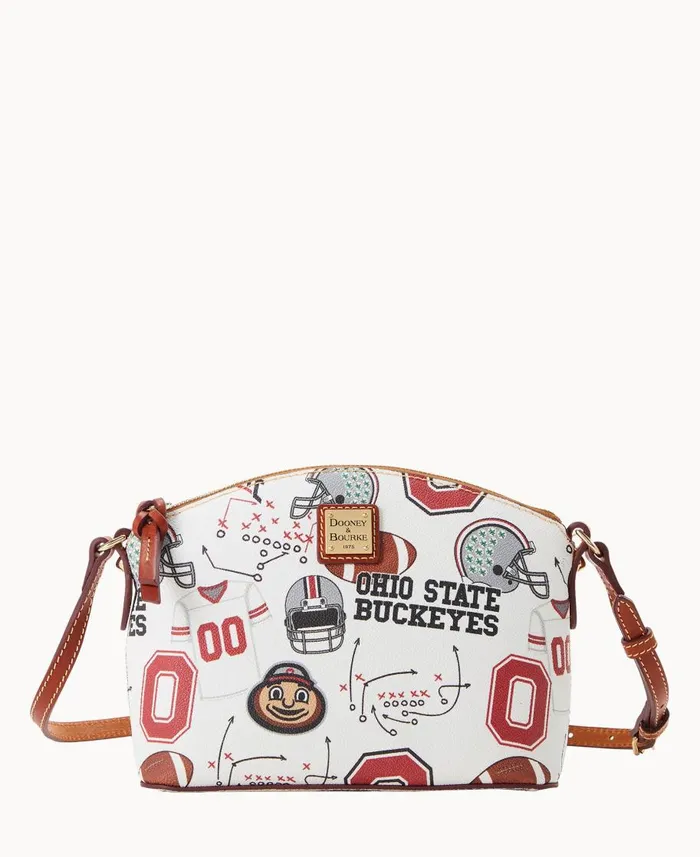 Dooney and Bourke Crossbodies Collegiate Ohio State University Suki Crossbody Ohio State 8211 WomenMen Dooney and Bourke Crossbodies Collegiate Ohio State University Suki Crossbody Ohio State 8211 WomenMen