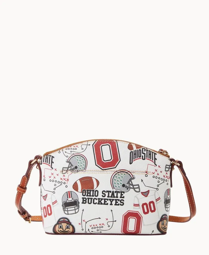 Dooney and Bourke Crossbodies Collegiate Ohio State University Suki Crossbody Ohio State 8211 WomenMen Dooney and Bourke Crossbodies Collegiate Ohio State University Suki Crossbody Ohio State 8211 WomenMen