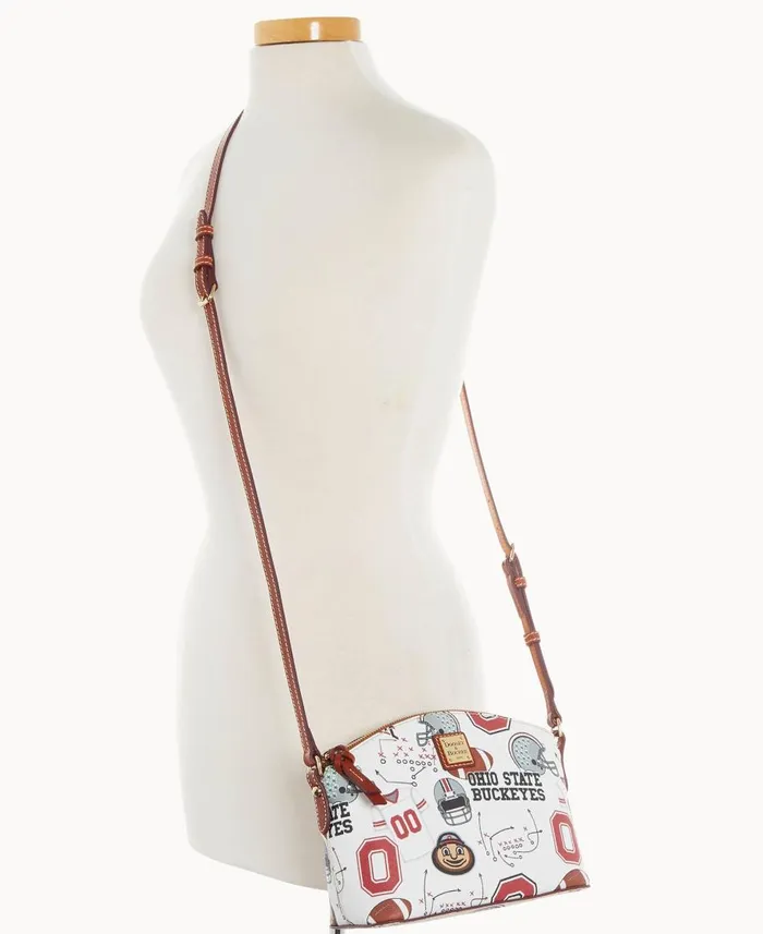 Dooney and Bourke Crossbodies Collegiate Ohio State University Suki Crossbody Ohio State 8211 WomenMen Dooney and Bourke Crossbodies Collegiate Ohio State University Suki Crossbody Ohio State 8211 WomenMen