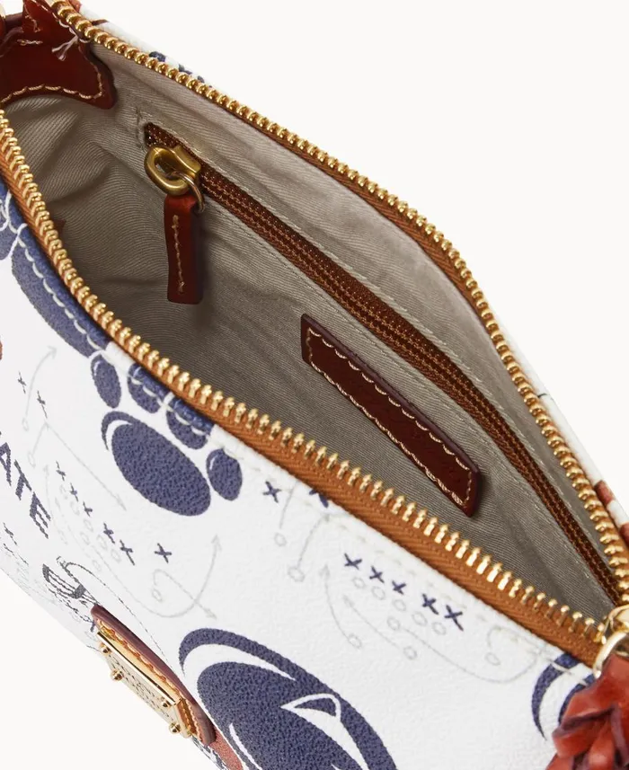 Dooney and Bourke Crossbodies Collegiate Penn State University Crossbody Pouchette Penn State 8211 WomenMen