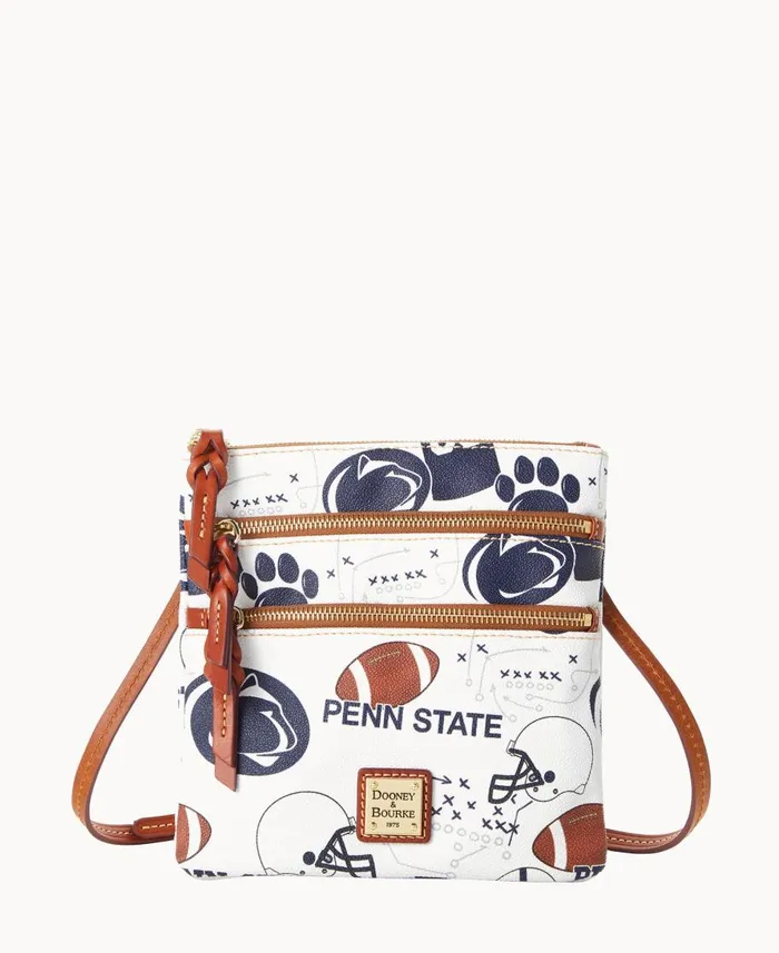 Dooney and Bourke Crossbodies Collegiate Penn State University N S Triple Zip Crossbody Penn State 8211 WomenMen Dooney and Bourke Crossbodies Collegiate Penn State University N S Triple Zip Crossbody Penn State 8211 WomenMen