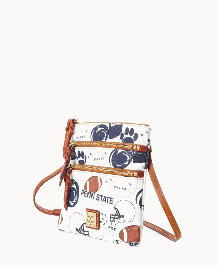 Dooney and Bourke Crossbodies Collegiate Penn State University N S Triple Zip Crossbody Penn State 8211 WomenMen Dooney and Bourke Crossbodies Collegiate Penn State University N S Triple Zip Crossbody Penn State 8211 WomenMen