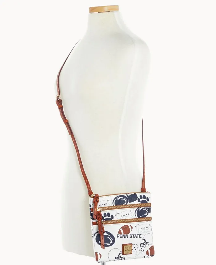 Dooney and Bourke Crossbodies Collegiate Penn State University N S Triple Zip Crossbody Penn State 8211 WomenMen Dooney and Bourke Crossbodies Collegiate Penn State University N S Triple Zip Crossbody Penn State 8211 WomenMen