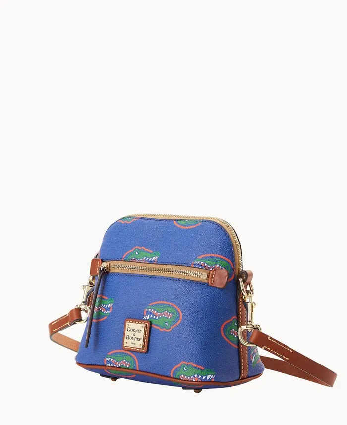 Dooney and Bourke Crossbodies Collegiate University Of Florida Domed Crossbody Florida 8211 WomenMen