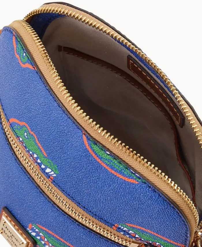 Dooney and Bourke Crossbodies Collegiate University Of Florida Domed Crossbody Florida 8211 WomenMen