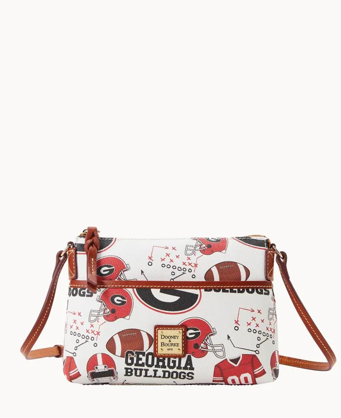 Dooney and Bourke Crossbodies Collegiate University Of Georgia Ginger Crossbody University Of Georgi 8211 WomenMen