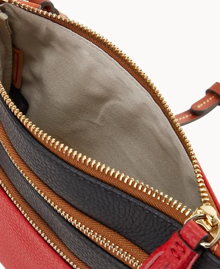 Dooney and Bourke Crossbodies Collegiate University Of Georgia Triple Zip Crossbody University Of Georgia 8211 WomenMen Dooney and Bourke Crossbodies Collegiate University Of Georgia Triple Zip Crossbody University Of Georgia 8211 WomenMen