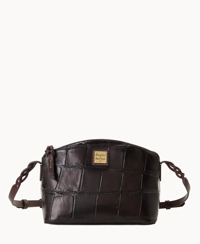Dooney and Bourke Crossbodies Denison Penny Crossbody Espresso 8211 WomenMen