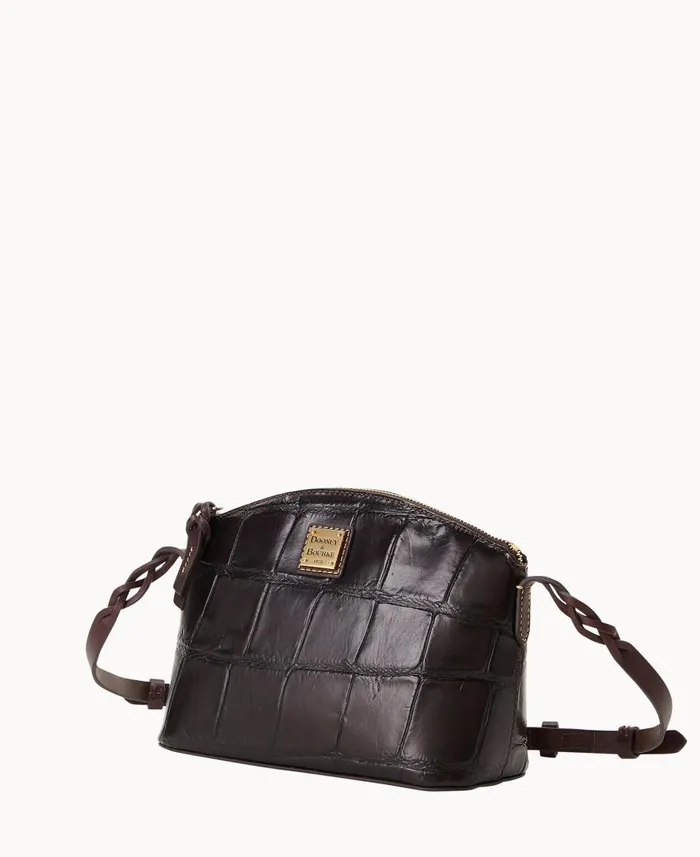 Dooney and Bourke Crossbodies Denison Penny Crossbody Espresso 8211 WomenMen