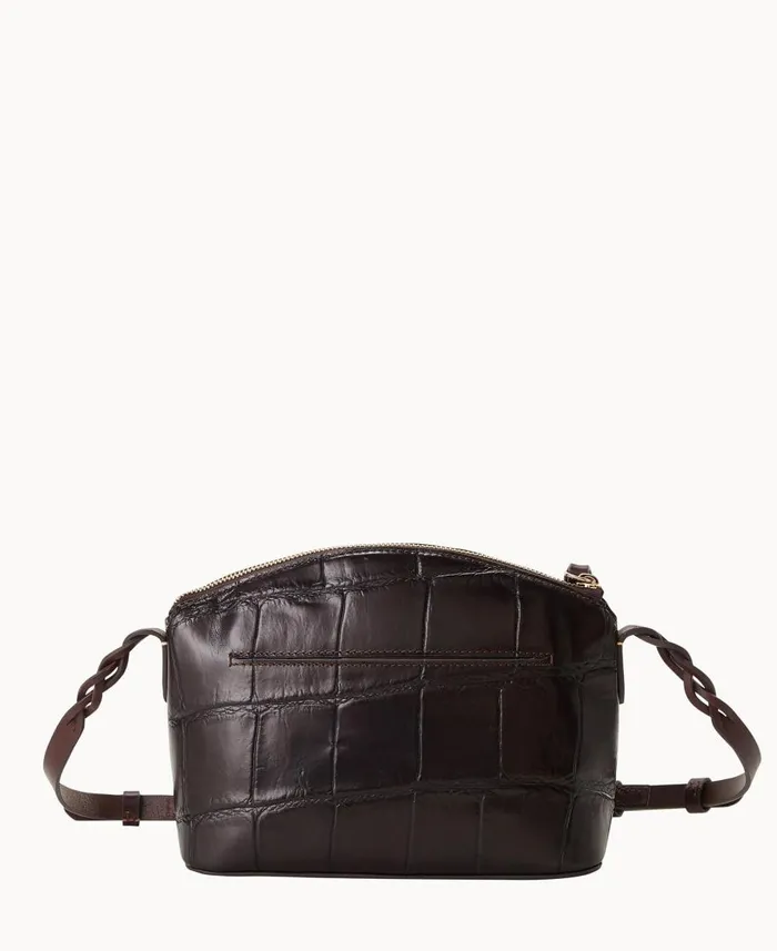 Dooney and Bourke Crossbodies Denison Penny Crossbody Espresso 8211 WomenMen