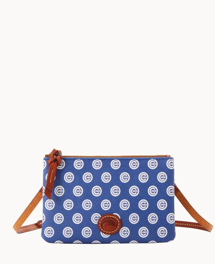 Dooney and Bourke Crossbodies MLB Cubs Top Zip Crossbody Cubs 8211 WomenMen