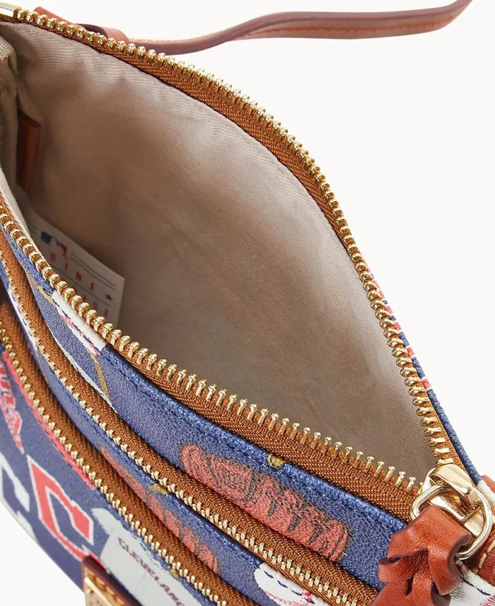 Dooney and Bourke Crossbodies MLB Guardians N S Triple Zip Crossbody Guardians 8211 WomenMen Dooney and Bourke Crossbodies MLB Guardians N S Triple Zip Crossbody Guardians 8211 WomenMen