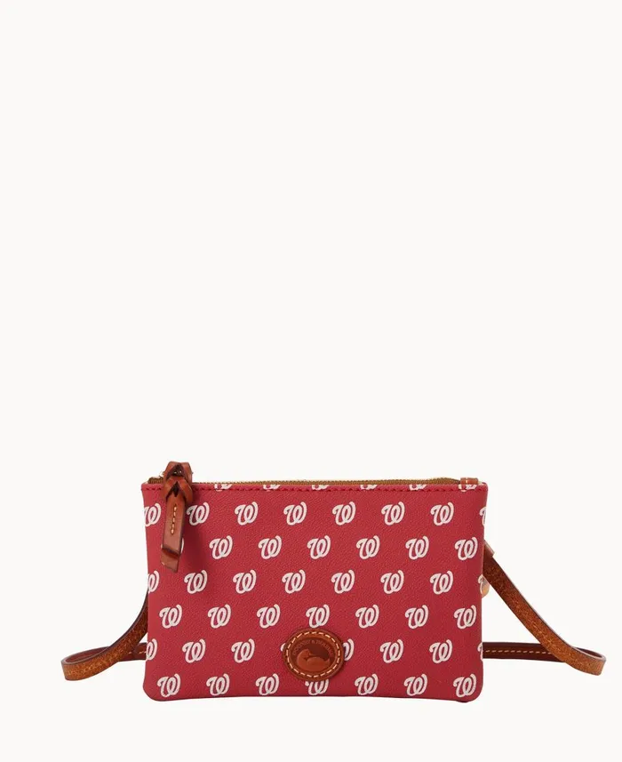 Dooney and Bourke Crossbodies MLB Nationals Top Zip Crossbody Nationals 8211 WomenMen Dooney and Bourke Crossbodies MLB Nationals Top Zip Crossbody Nationals 8211 WomenMen