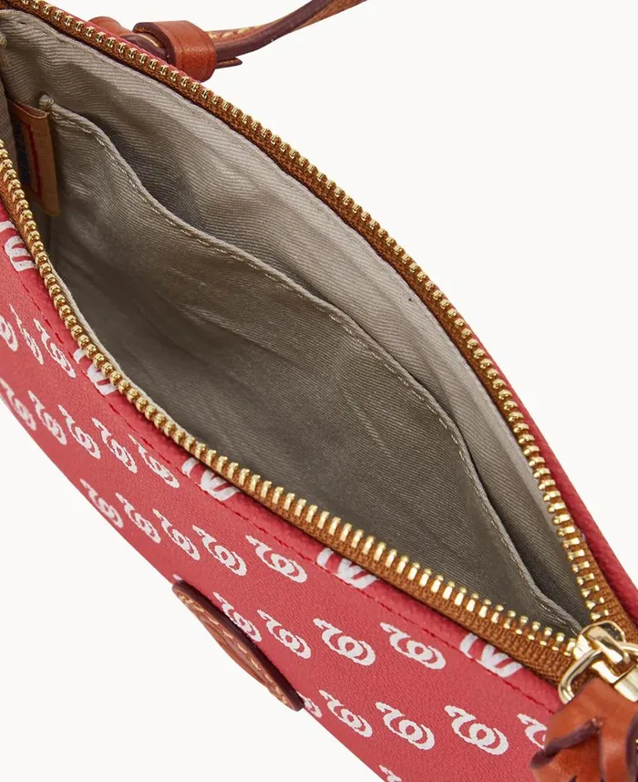 Dooney and Bourke Crossbodies MLB Nationals Top Zip Crossbody Nationals 8211 WomenMen Dooney and Bourke Crossbodies MLB Nationals Top Zip Crossbody Nationals 8211 WomenMen