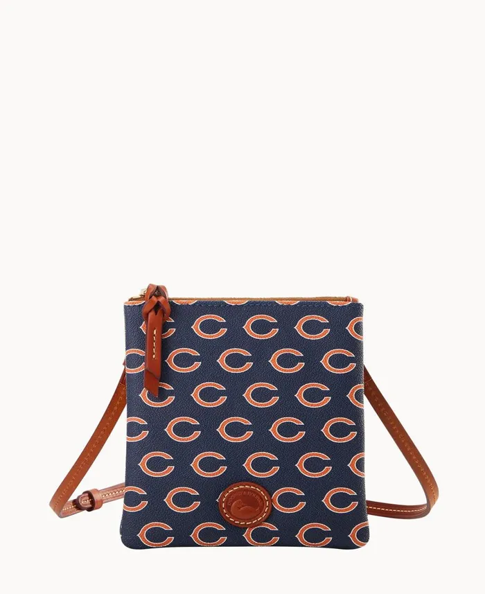 Dooney and Bourke Crossbodies NFL Bears Small North South Top Zip Crossbody Bears 8211 WomenMen Dooney and Bourke Crossbodies NFL Bears Small North South Top Zip Crossbody Bears 8211 WomenMen