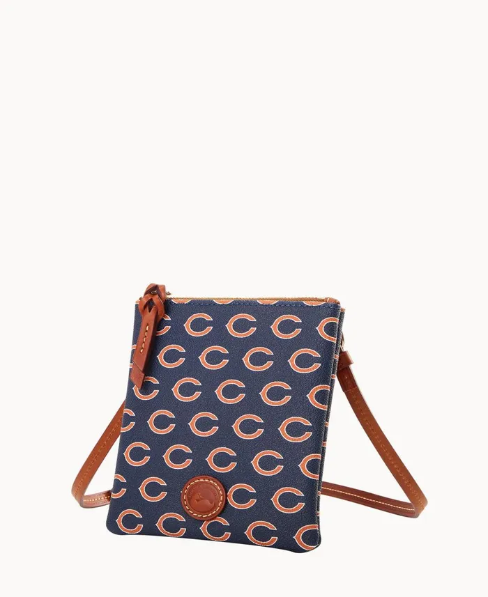 Dooney and Bourke Crossbodies NFL Bears Small North South Top Zip Crossbody Bears 8211 WomenMen Dooney and Bourke Crossbodies NFL Bears Small North South Top Zip Crossbody Bears 8211 WomenMen