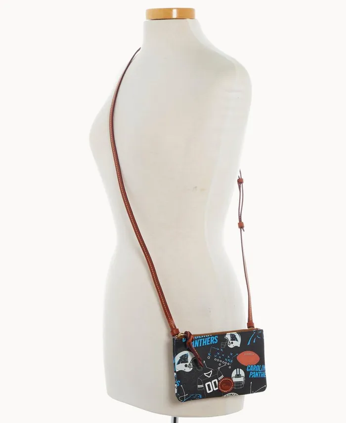 Dooney and Bourke Crossbodies NFL Panthers Top Zip Crossbody Panthers 8211 WomenMen Dooney and Bourke Crossbodies NFL Panthers Top Zip Crossbody Panthers 8211 WomenMen