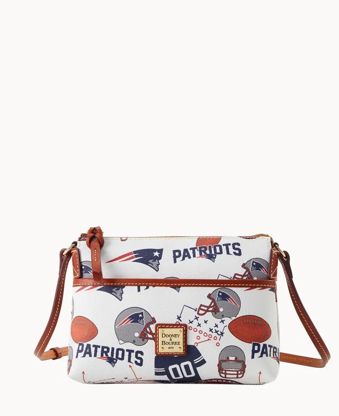 Dooney and Bourke Crossbodies NFL Patriots Ginger Crossbody Patriots 8211 WomenMen Dooney and Bourke Crossbodies NFL Patriots Ginger Crossbody Patriots 8211 WomenMen