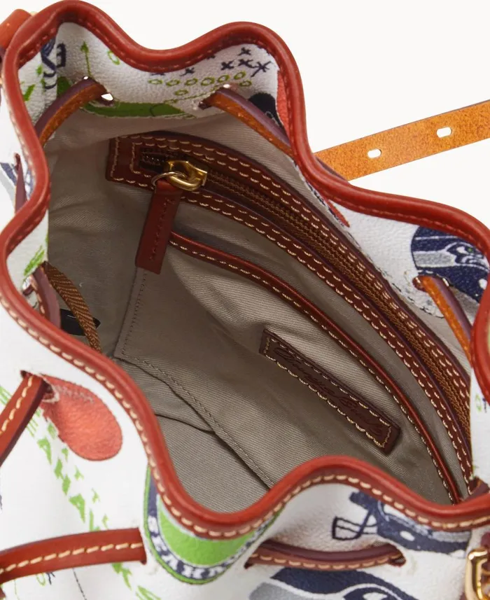 Dooney and Bourke Crossbodies NFL Seahawks Small Drawstring Seahawks 8211 WomenMen Dooney and Bourke Crossbodies NFL Seahawks Small Drawstring Seahawks 8211 WomenMen