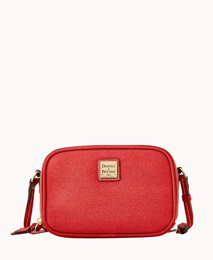 Dooney and Bourke Crossbodies Saffiano Sawyer Tomato 8211 WomenMen