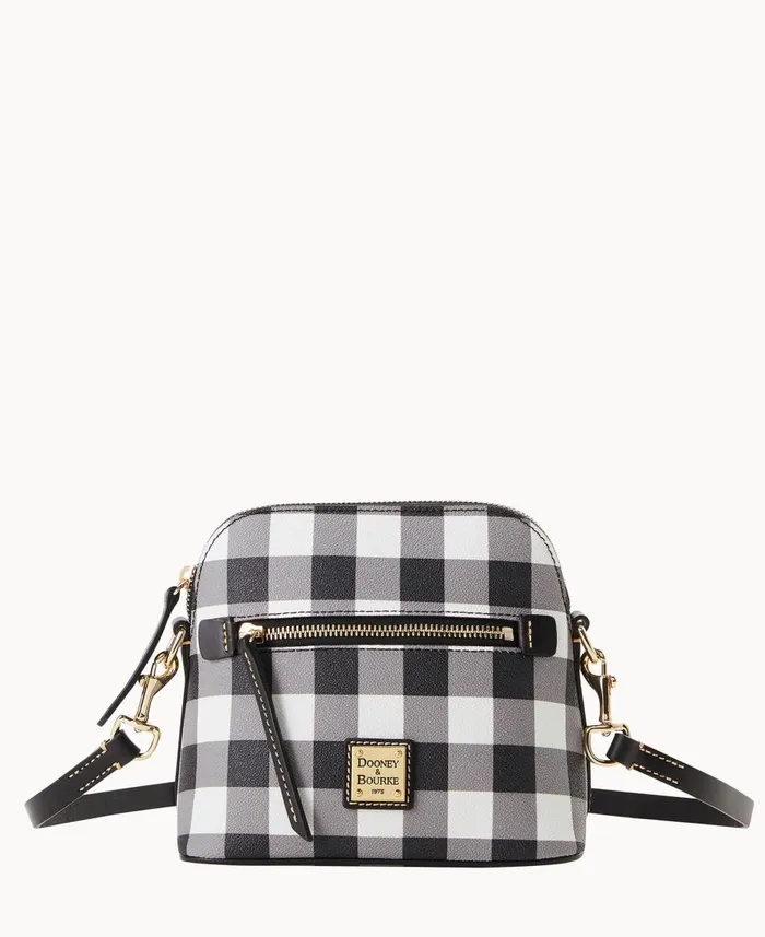 Dooney and Bourke Crossbodies Tucker Domed Crossbody Black 8211 WomenMen