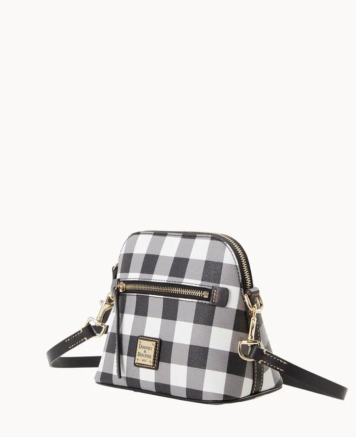 Dooney and Bourke Crossbodies Tucker Domed Crossbody Black 8211 WomenMen