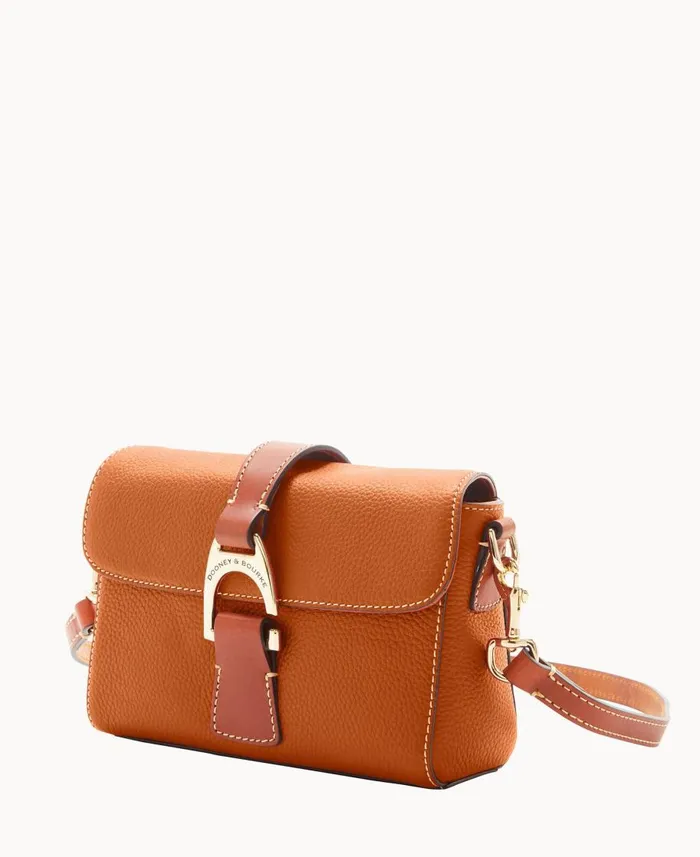 Dooney and Bourke Mini Bags Pebble Grain Kyra Bag Caramel 8211 WomenMen