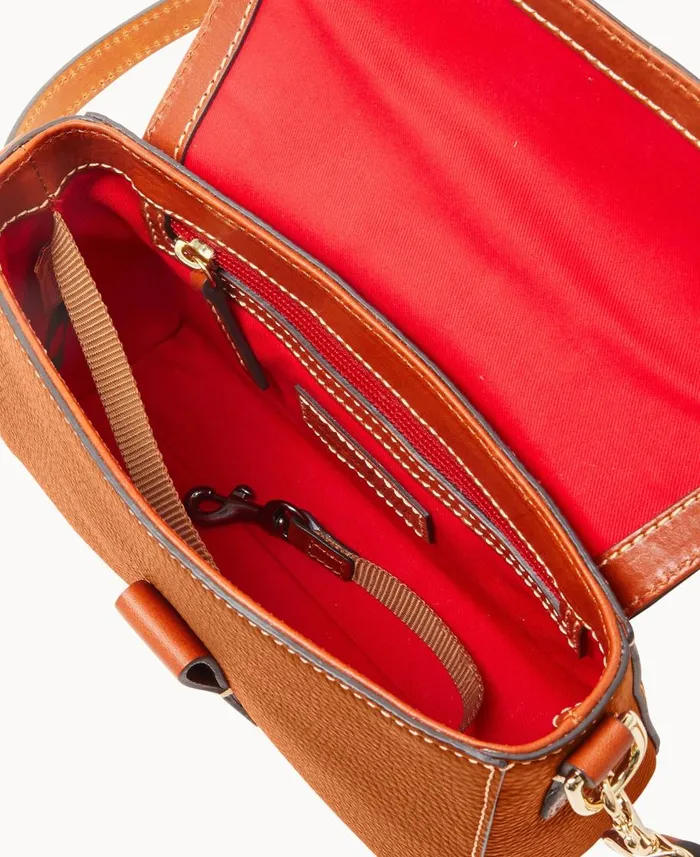 Dooney and Bourke Mini Bags Pebble Grain Kyra Bag Caramel 8211 WomenMen