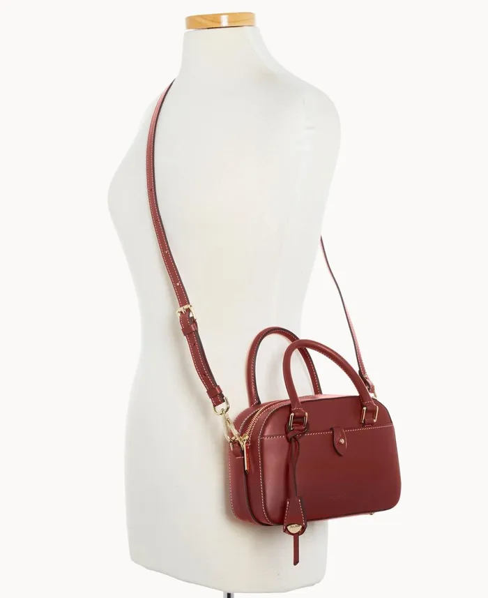 Dooney and Bourke Satchels Alto Small Shana Burgundy 8211 WomenMen
