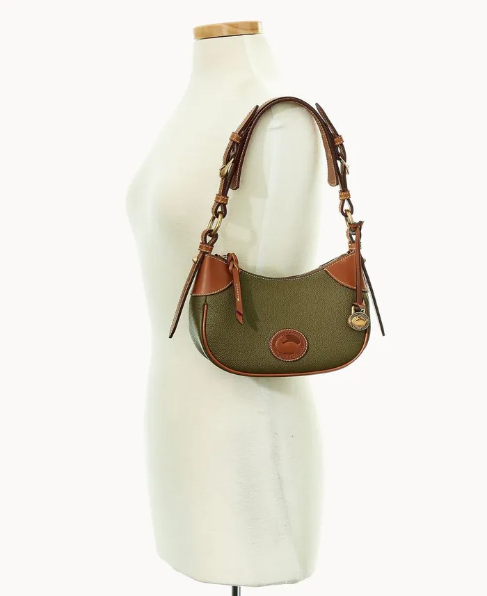 Dooney and Bourke Shoulder Bags All Weather Leather 30 Demi Shoulder 22 Green 8211 WomenMen Dooney and Bourke Shoulder Bags All Weather Leather 30 Demi Shoulder 22 Green 8211 WomenMen