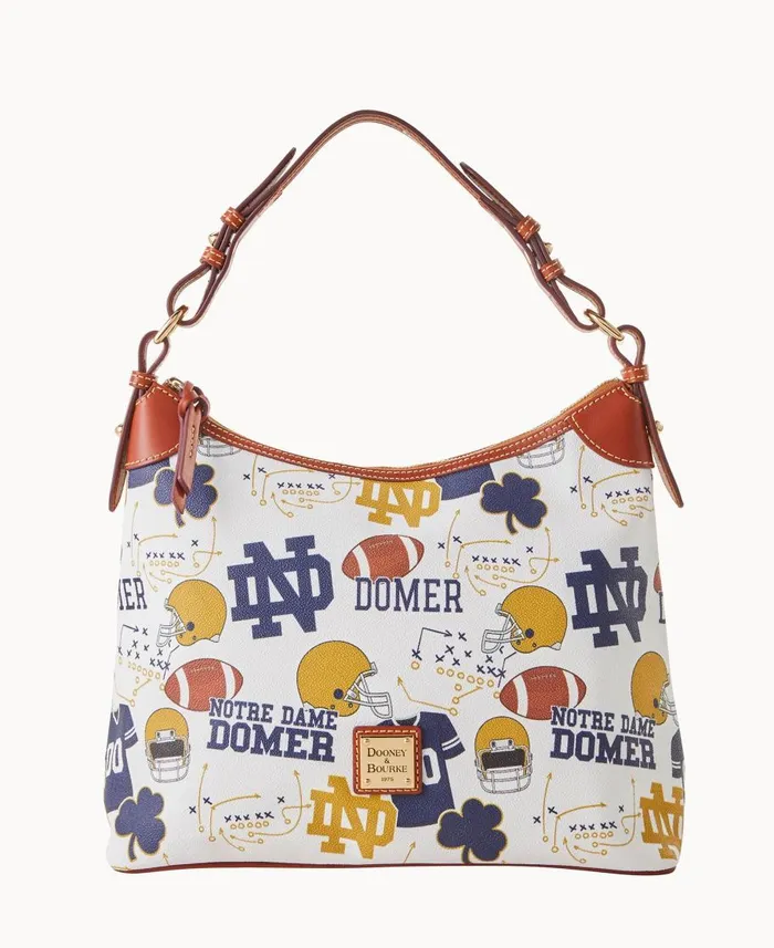 Dooney and Bourke Shoulder Bags Collegiate University Of Notre Dame Hobo Notre Dame 8211 WomenMen Dooney and Bourke Shoulder Bags Collegiate University Of Notre Dame Hobo Notre Dame 8211 WomenMen