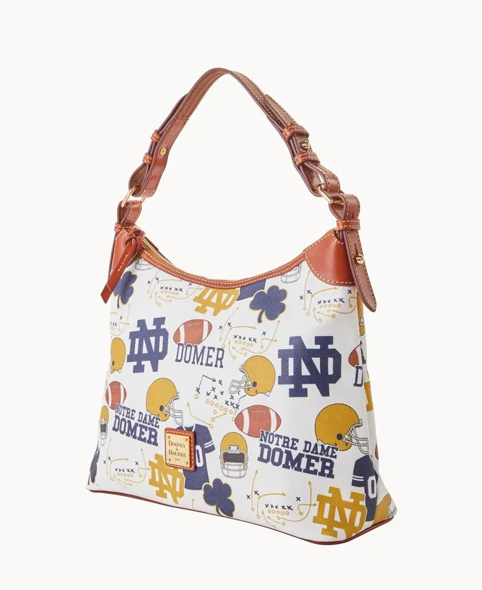 Dooney and Bourke Shoulder Bags Collegiate University Of Notre Dame Hobo Notre Dame 8211 WomenMen Dooney and Bourke Shoulder Bags Collegiate University Of Notre Dame Hobo Notre Dame 8211 WomenMen