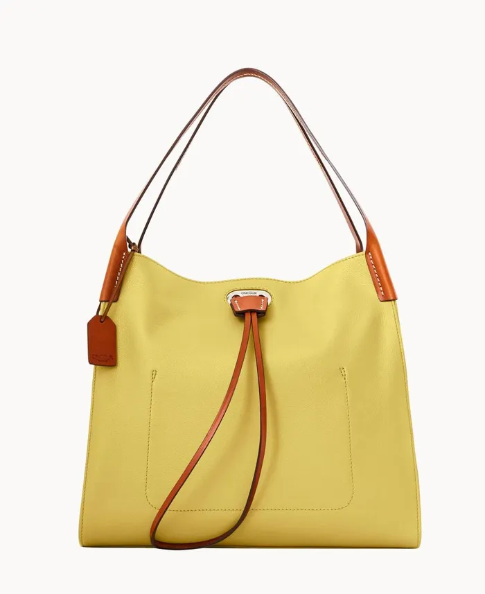 Dooney and Bourke Shoulder Bags Oncour Twist Full Up Two Butter 8211 WomenMen Dooney and Bourke Shoulder Bags Oncour Twist Full Up Two Butter 8211 WomenMen
