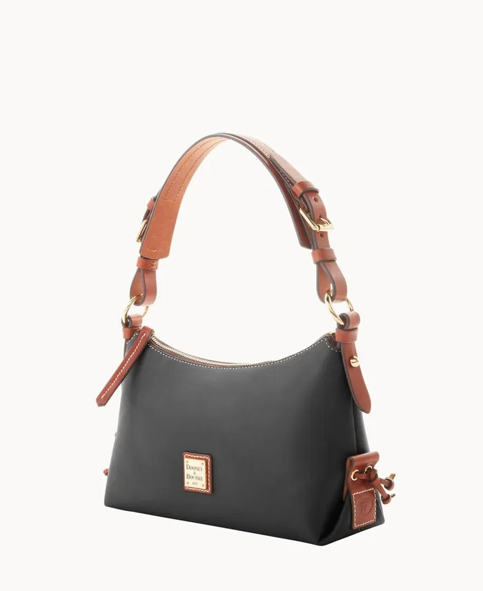 Dooney and Bourke Shoulder Bags Penrose Hobo 25 Black 8211 WomenMen