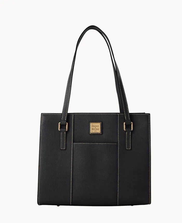 Dooney and Bourke Shoulder Bags Saffiano Charlotte Black 8211 WomenMen