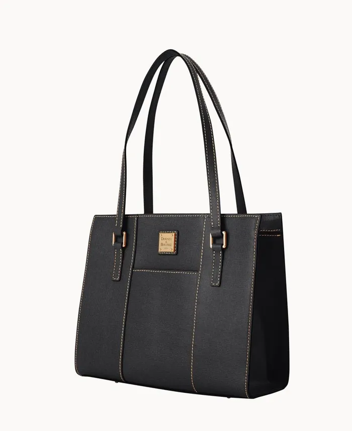 Dooney and Bourke Shoulder Bags Saffiano Charlotte Black 8211 WomenMen