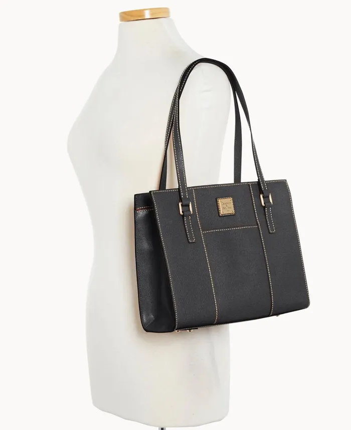 Dooney and Bourke Shoulder Bags Saffiano Charlotte Black 8211 WomenMen