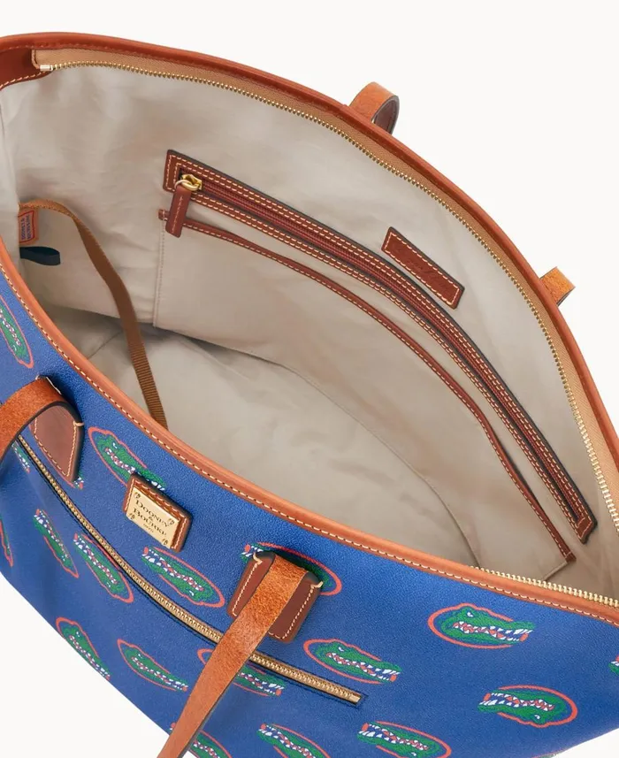 Dooney and Bourke Totes Collegiate University Of Florida Large Tote Florida 8211 WomenMen Dooney and Bourke Totes Collegiate University Of Florida Large Tote Florida 8211 WomenMen