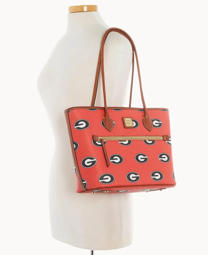 Dooney and Bourke Totes Collegiate University Of Georgia Tote Georgia 8211 WomenMen Dooney and Bourke Totes Collegiate University Of Georgia Tote Georgia 8211 WomenMen