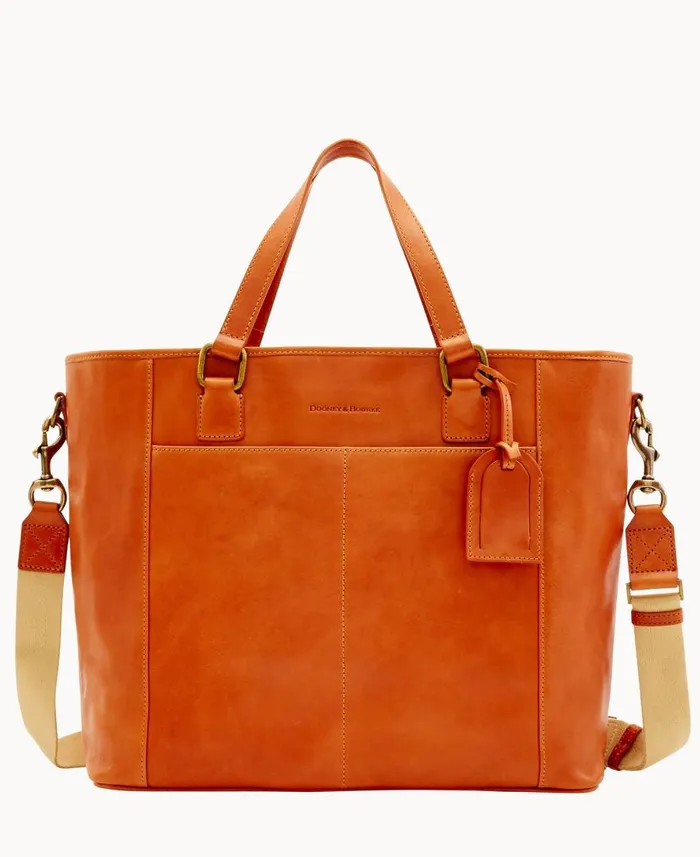 Dooney and Bourke Totes Florentine Newport Tote Natural 8211 WomenMen